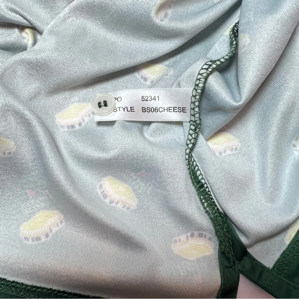 Backspin Cheese Please Polo (hunter green) size Large - Picture 7 of 11